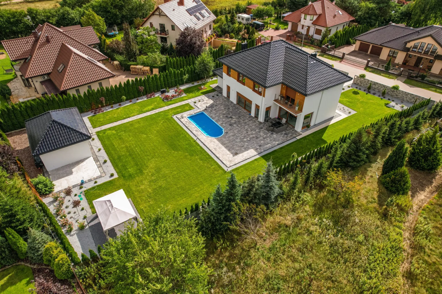 fotografia krajobrazowa dla firmy ogrodowej